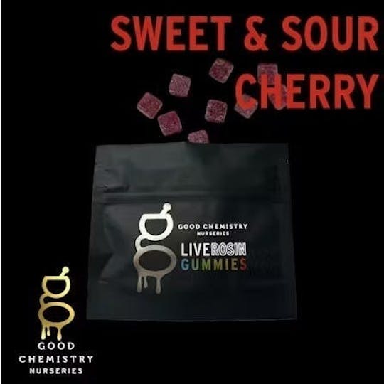 Good Chemistry - Sweet & Sour Cherry Live Rosin Gummies | 100mg - 1