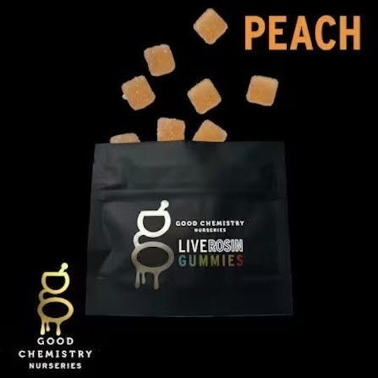 Good Chemistry - Peach Live Rosin Gummies | 100mg - 1