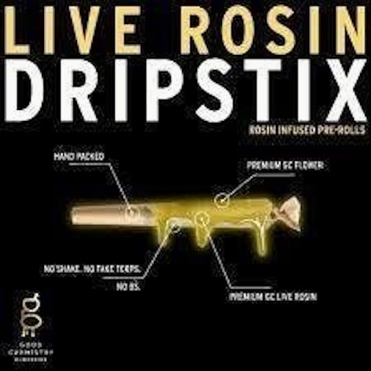Good Chemistry - Bluebird Sky 0.65g Rosin Infused Pre-Roll | 2pk - Mini DripStix - 1