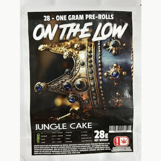 Pharmicated - OTL 28-1g Pre-Roll Packs - Jungle Cake (H) - 1