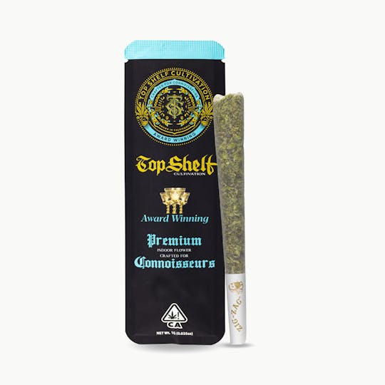 Top Shelf Cultivation - Blueberry Gas Pre-roll - 1