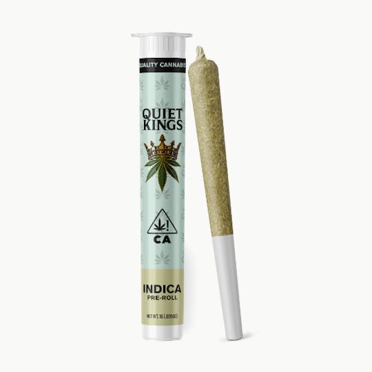 Quiet Kings - QUIET KINGS-PREROLL-MIXED LIGHT-JET FUEL OG-1G - 1