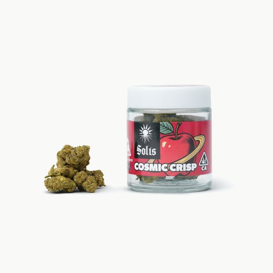 Solis - Cosmic Crisp | Jarred Flower (3.5g) | Hybrid - 1