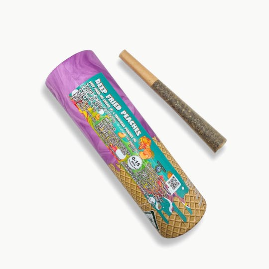 Ice Kream Hash Co. - IKHCO | Deep Fried Peaches | Rosin Infused PRJ | 1g - 1