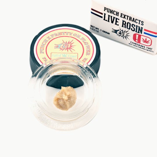 Punch Edibles & Extracts - Fairy Fuel Silver Tier Live Rosin Cold Cure Badder (1g) - 1