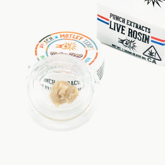 Punch Edibles & Extracts - Sour Torinja Tier 4 Live Rosin Cold Cure Badder (1g) - 1
