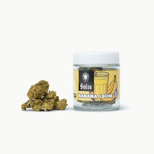 Solis - Banana Leche | Jarred Flower (3.5g) | Indica - 1