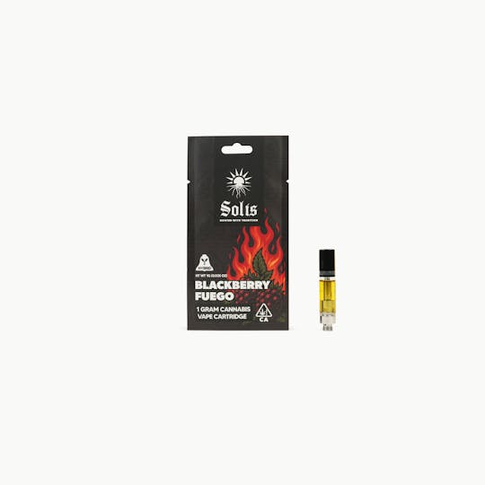 Solis - Blackberry Fuego - Distillate Vape (1g) - 1