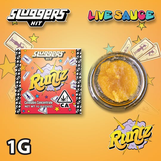 Sluggers Hit - Sluggers - 1g - Sauce - Runtz - 1
