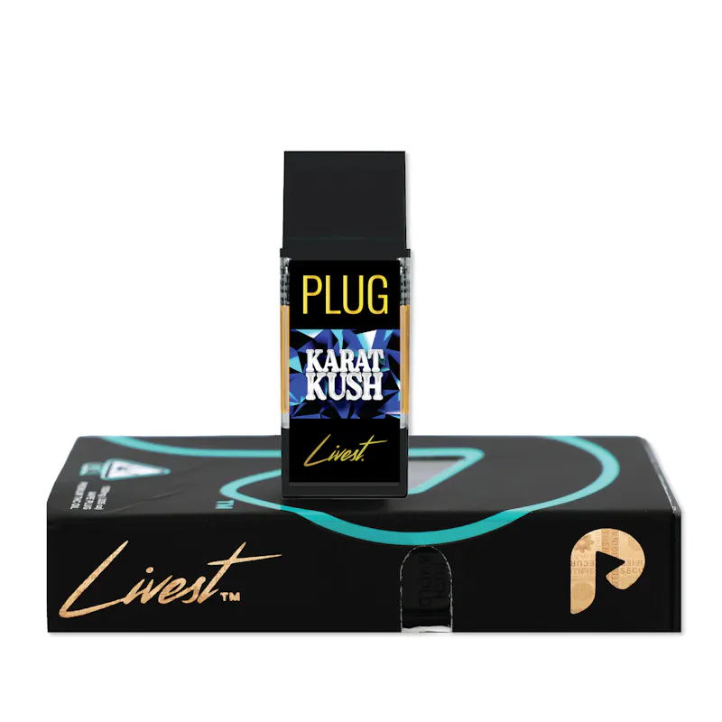 Plug Play 1G Plug Livest: Karat Kush cartridge