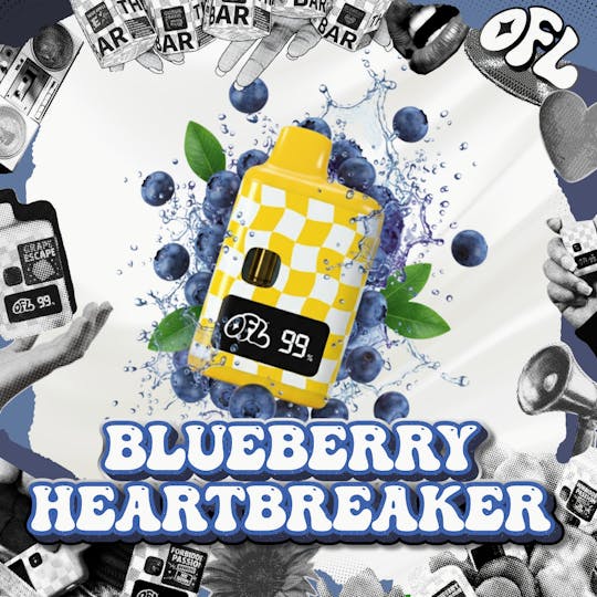 Oakfruitland (OFL) - Blueberry heartbreaker Cured Resin LQD 1g AIO - Magicterp Series - 1