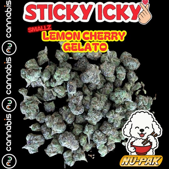 Nu Cannabis Brand - NuCannabis - Lemon Cherry Gelato SMALLS 28g - SMALLS - 1