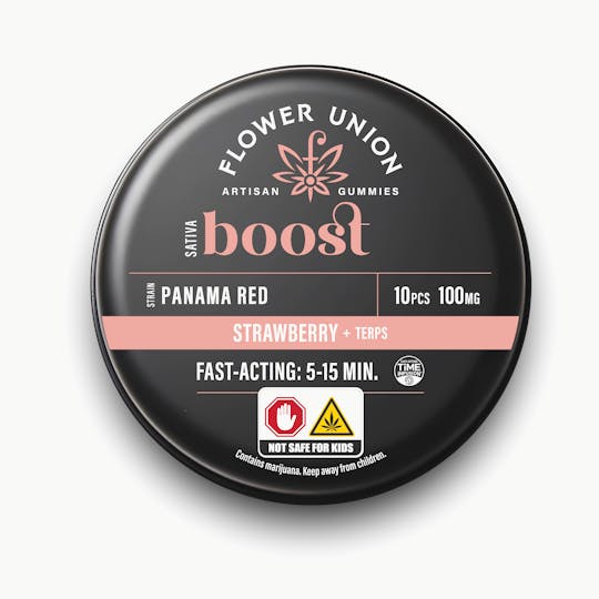 Flower Union - Strawberry BOOST - Panama Red by Hamilton Farms - 1