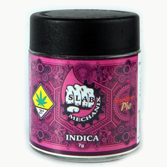Slab Mechanix - Slab B Bud Flower - Strawberry Pie 7g - 1