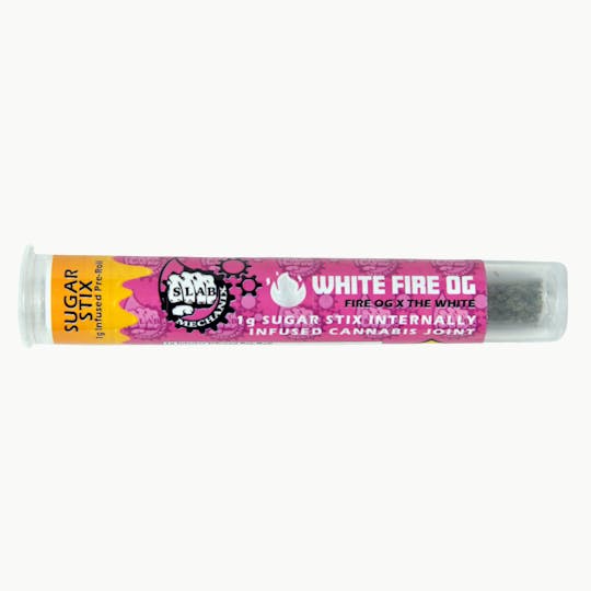 Slab Mechanix - Slab Mechanix White Fire OG IFPR Sugar Stix 1G - 1