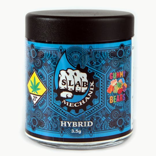 Slab Mechanix - Slab B Bud Flower - Gummy Bears 3.5g - 1