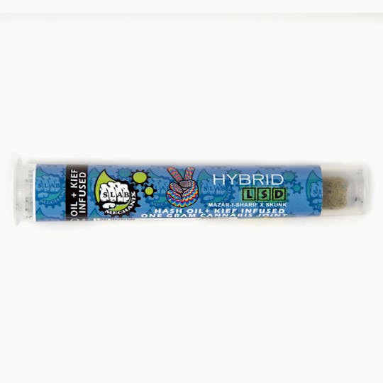 Slab Mechanix - Slab Mechanix 1G LSD IFPR Oil & Kief Infused Joint - 1
