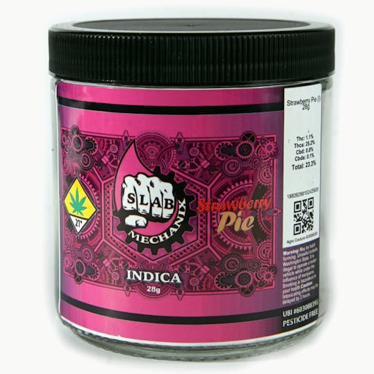 Slab Mechanix - Slab B Bud Flower - Strawberry Pie 28g - 1