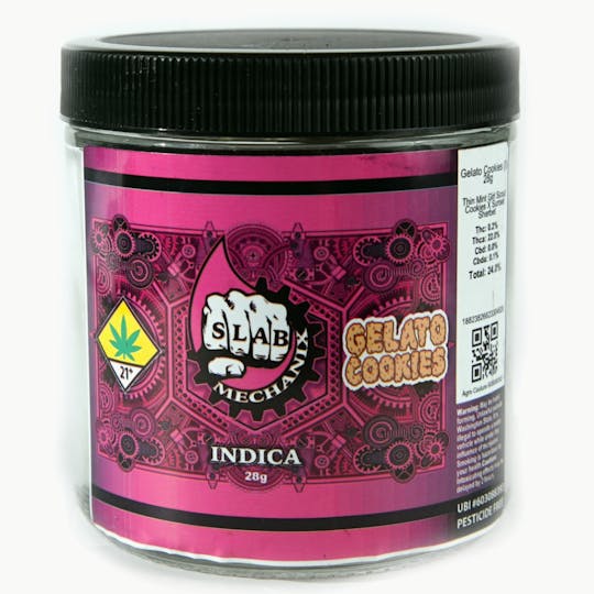 Slab Mechanix - Slab B Bud Flower - Gelato Cookies 28g - 1