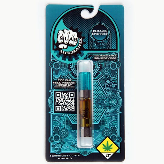 Slab Mechanix - Slab Mechanix - Chilled Cherries - 1g Cart - 1