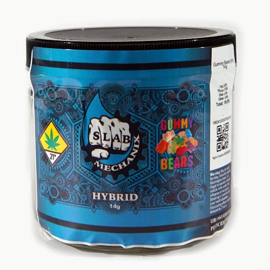 Slab Mechanix - Slab B Bud Flower - Gummy Bears 14g - 1