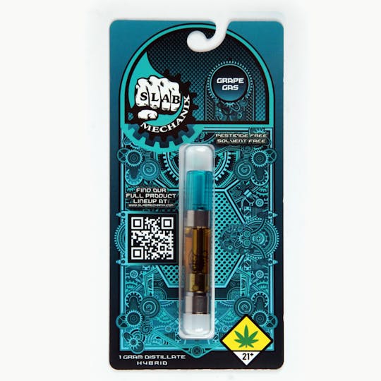 Slab Mechanix - Slab Mechanix Grape Gas 1g Distillate Cart - 1