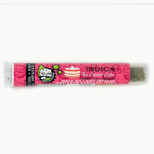 Slab Mechanix - Slab Mechanix 1G Ice Cream Cake IFPR Cake Oil & Kief Joint - 1