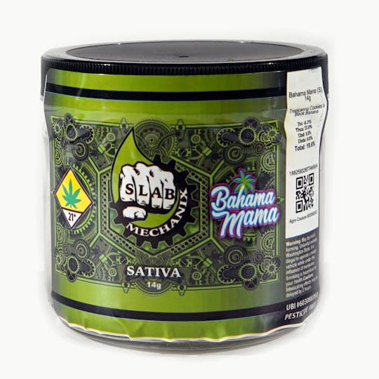 Slab Mechanix - Slab B Bud Flower - Bahama Mama 14g - 1