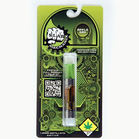 Slab Mechanix - Slab Mechanix Apple Jax 1g Distillate Cart - 1