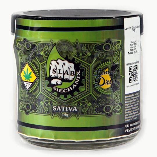 Slab Mechanix - Slab B Bud Flower - Lemon Drop 14g - 1