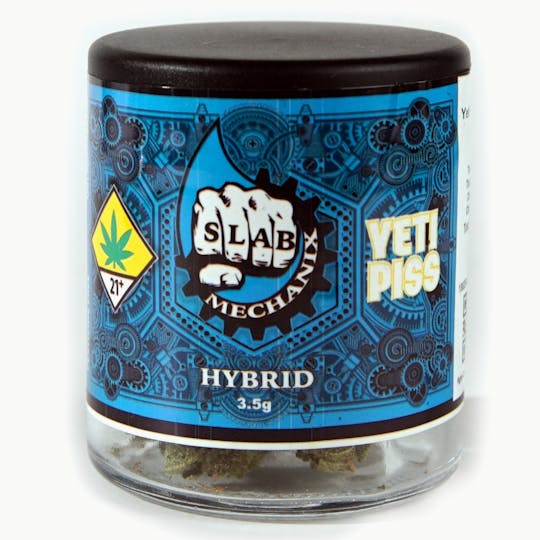 Slab Mechanix - Slab B Bud Flower - Yeti Piss 3.5g - 1
