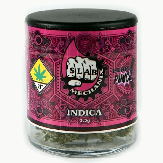 Slab Mechanix - Slab B Bud Flower - Purple Punch 3.5g - 1