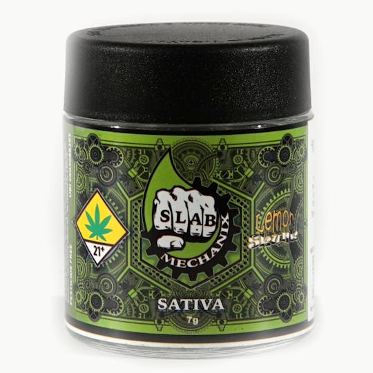 Slab Mechanix - Slab B Bud Flower - Lemon Skunk 7g - 1