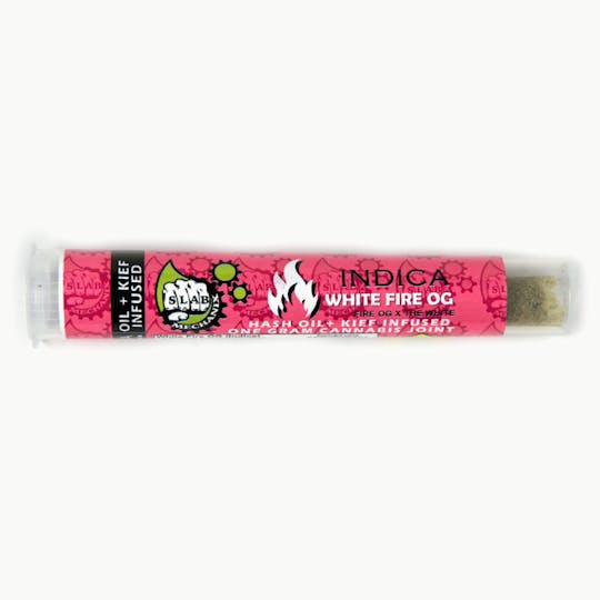 Slab Mechanix - Slab Mechanix 1G White Fire OG IFPR Oil & Kief Joint - 1