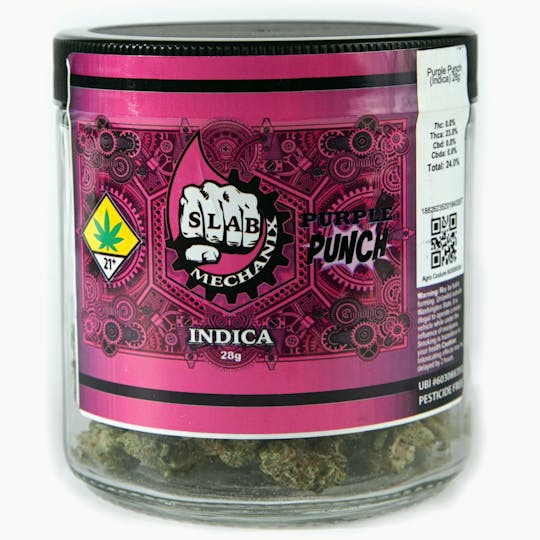Slab Mechanix - Slab B Bud Flower - Purple Punch 28g - 1
