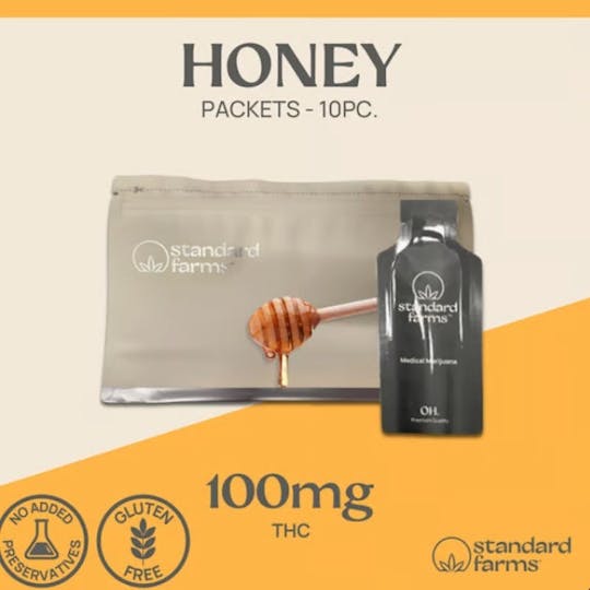 The Standard - The Standard - Honey Packets 100mg 10pk - 1