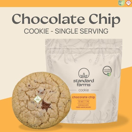 The Standard - The Standard - Chocolate Chip Cookie 10mg Single - 1