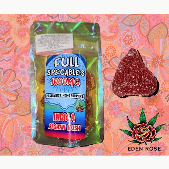 Eden Rose Processing - 1000MG Full Specables - Afghan Kush (Indica) - 1
