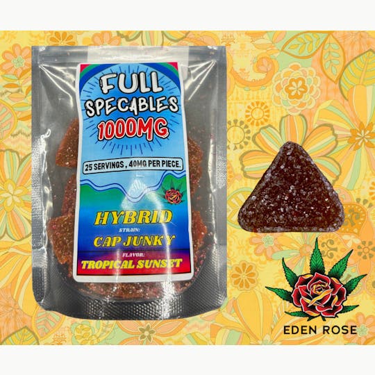 Eden Rose Processing - 1000MG Full Specables - Cap Junky (Hybrid) - 1