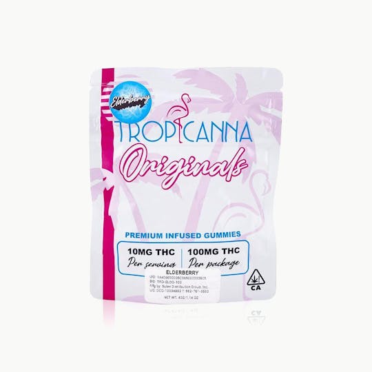 Tropicanna Originals - Elderberry Gummies 100mg - 1