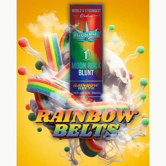 Presidential - Presidential Moon Rock Blunt Rainbow Belts - 1