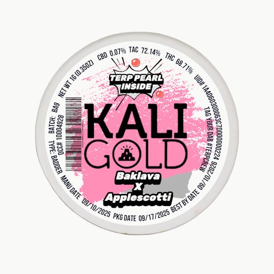 Kaligold extracts - Baklava x Applescotti Badder - 1