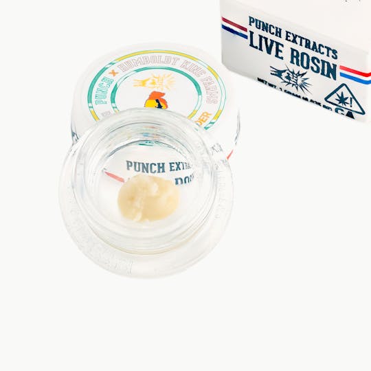 Punch Edibles & Extracts - Blank Check 2025 Tier 2 Live Rosin Cold Cure Badder (1g) - 1