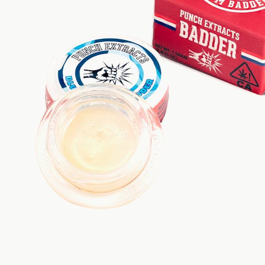Punch Edibles & Extracts - Blue Gelato BHO Badder (1g) - 1