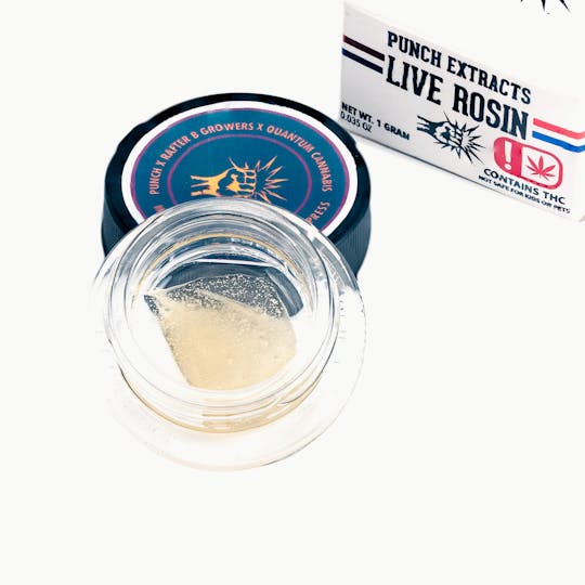 Punch Edibles & Extracts - Mississippi Madness Gold Tier Live Rosin Cold Cure Badder (1g) - 1