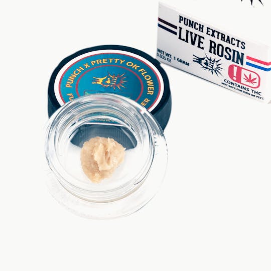 Punch Edibles & Extracts - Fuelin Funky Silver Tier Live Rosin Cold Cure Badder (1g) - 1