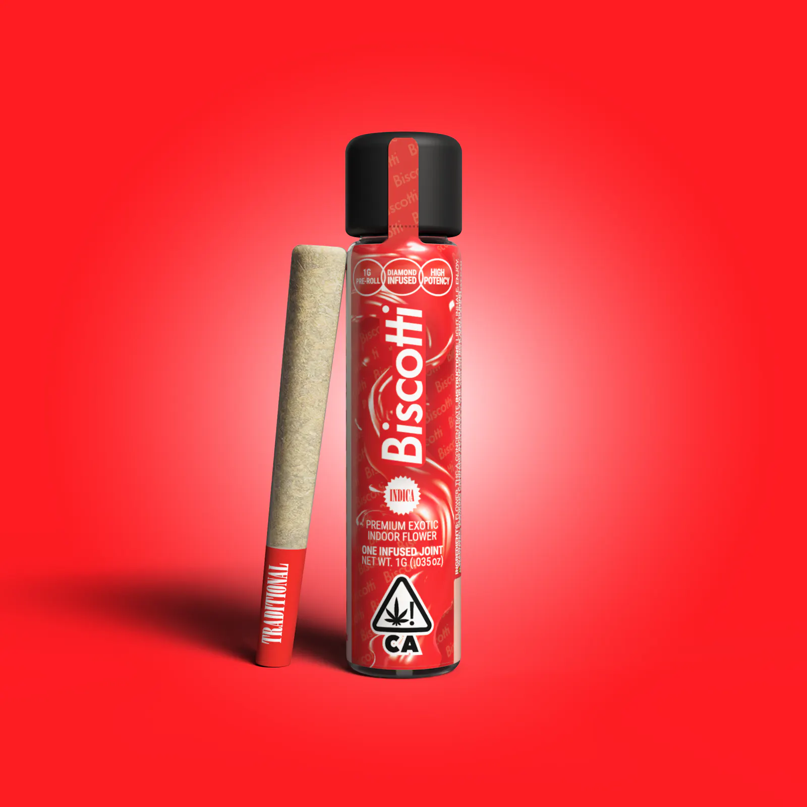 Traditional - Biscotti 1g Infused Pre-roll