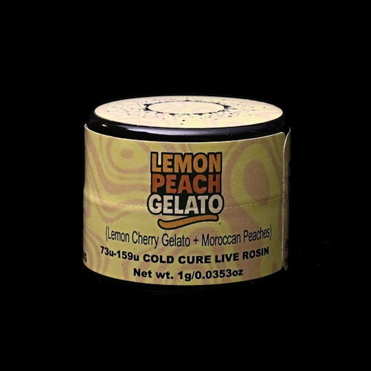 Rosin Tech Labs - Green Label - Lemon Peach Gelato - 1