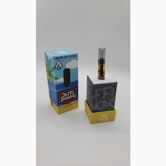 Jeff's Sessions - Jeff's Sessions Ghost Train Haze 1g | Distillate Vape Cart - 1