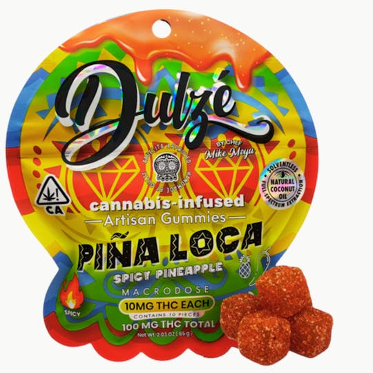 Dulze - Spicy Pineapple Piña Loca Gummies - 1